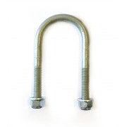 M12 Round U Bolt for 3 Inch - 80mm Pipe Size